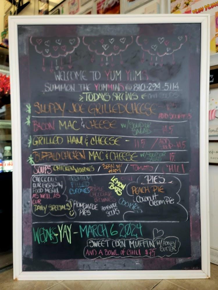 Yum Yums Menu image 3