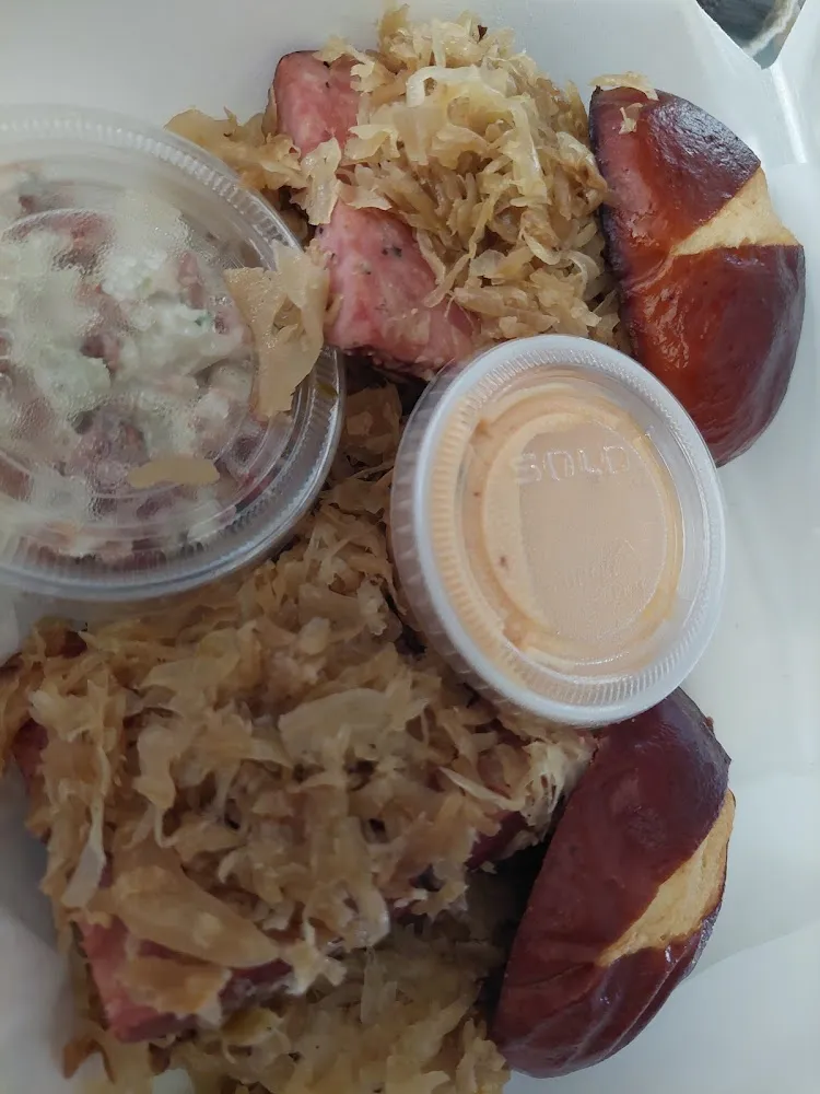Sausage & Kraut Sliders